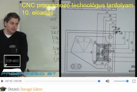 CNC programozó technológus 10. előadás